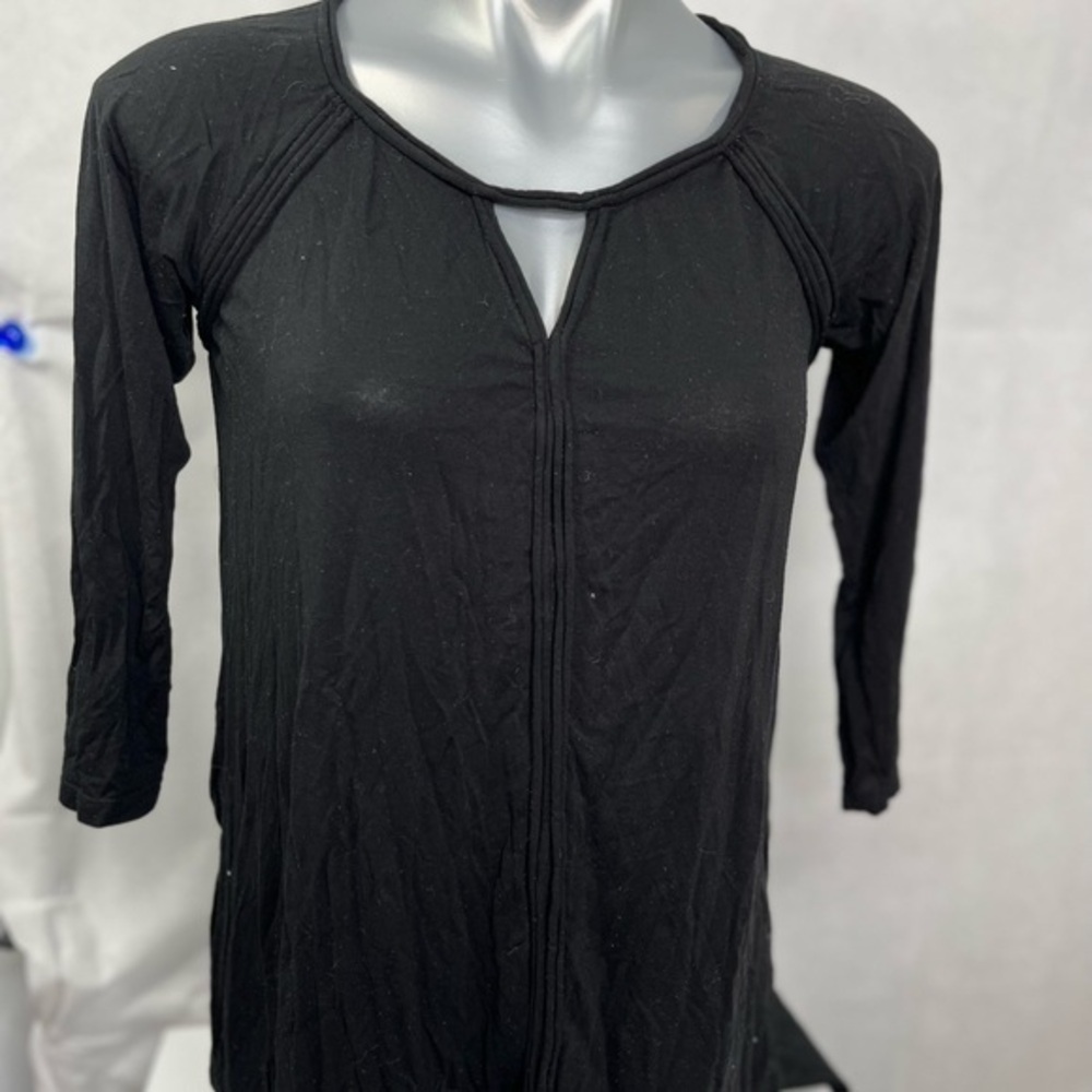 Max Studio black tunic top